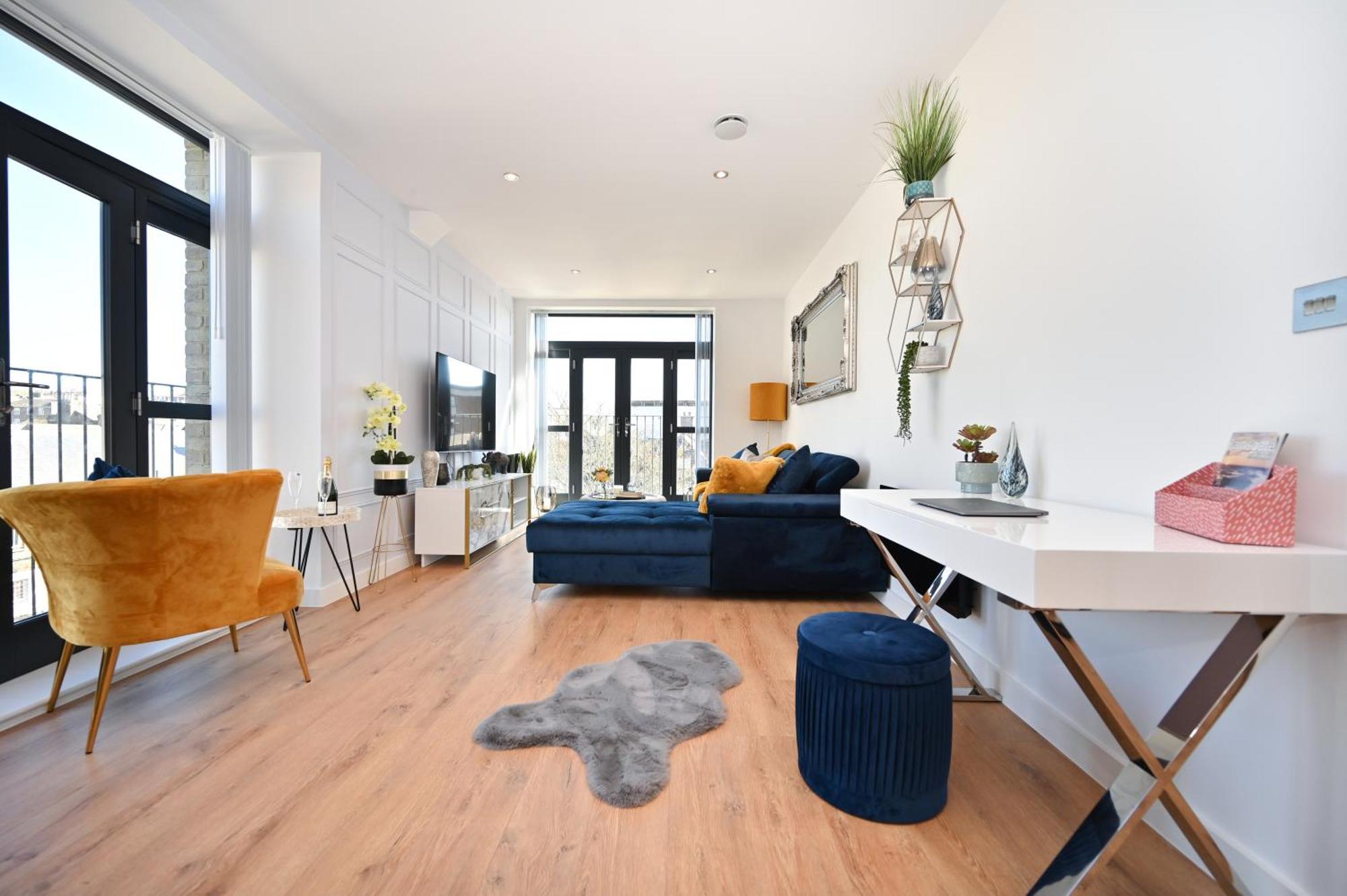 Spacious Designer 2Br Executive Apt, Near Beach & Marina, Central Location Ramsgate Kültér fotó